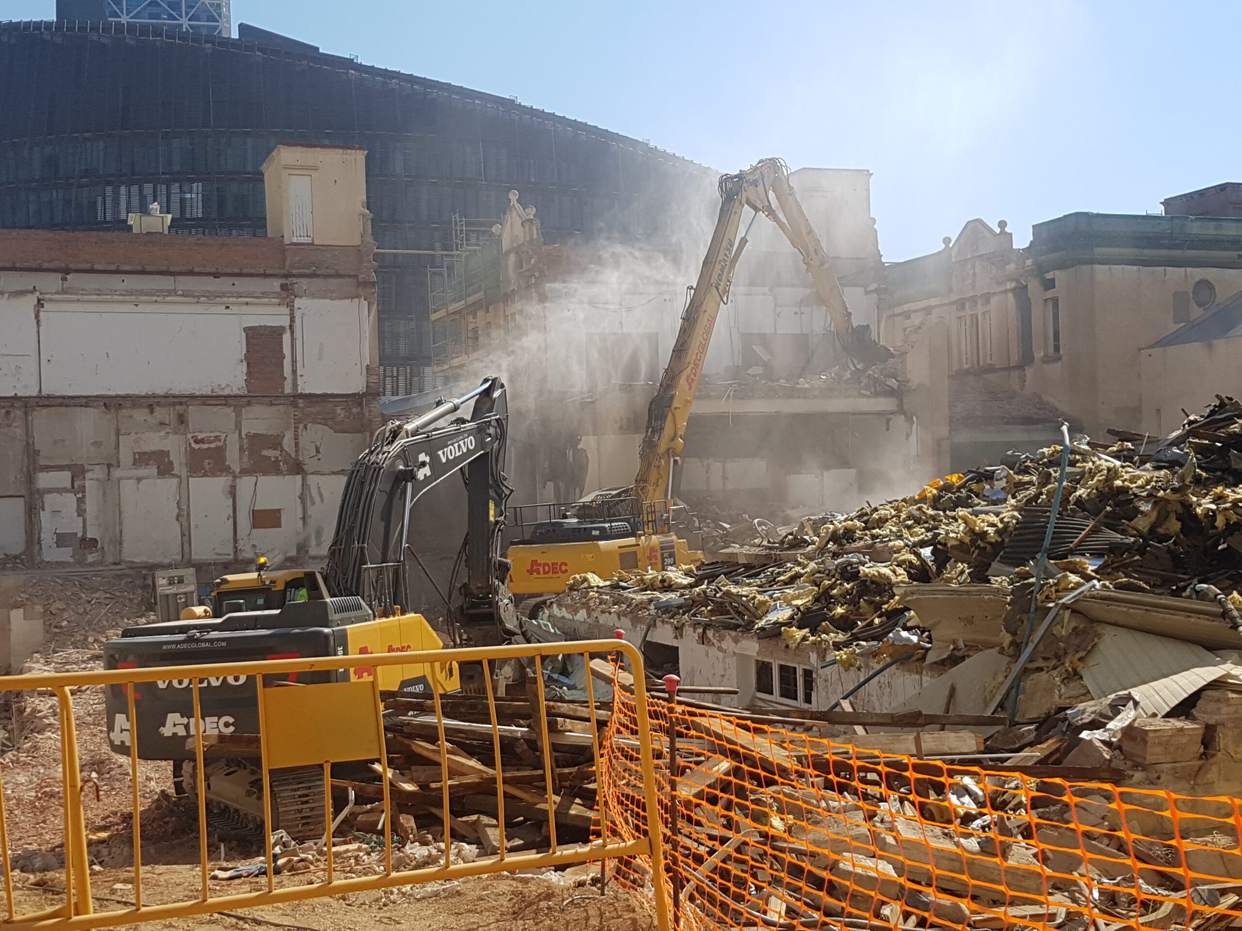 Inici obres futur Hospital del Mar de Barcelona